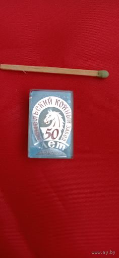 Знак 50 Лет Гомельский Конный завод