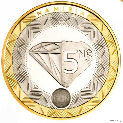 Намибия 5 долларов, 2025 UNC
