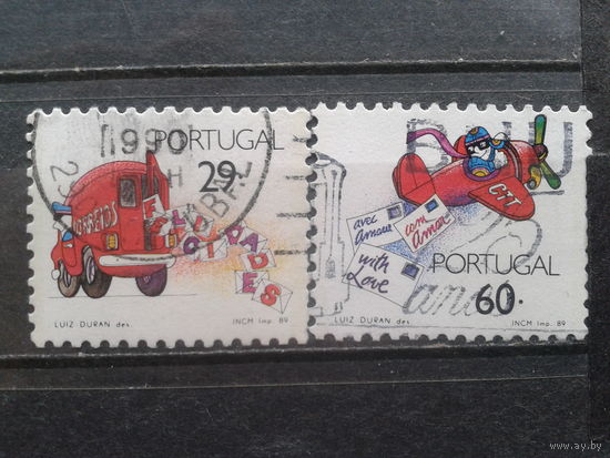 Португалия, 1989. Почтовый транспорт, полная серия
