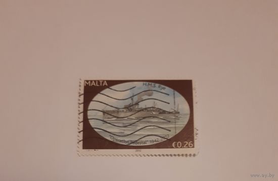 Марка Мальты - Корабль 2012г.