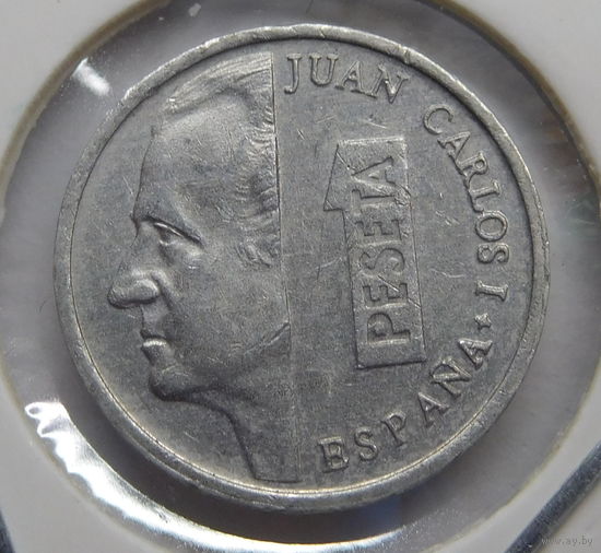 Испания 1 песета 1989 г