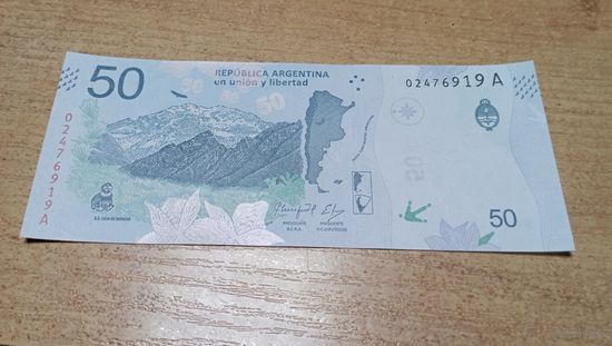 50 песо Аргентины **919