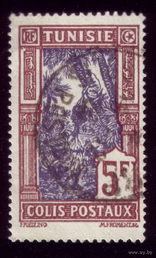 1 марка 1926 год Тунис 23 (марки для посылок)