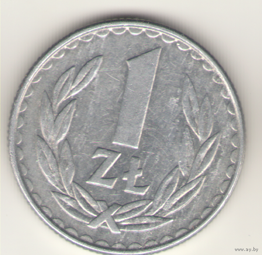 1 злотый 1984 г. Y#49.1