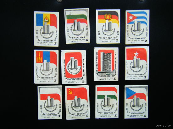 Спичечные Этикетки из СССР. СЭВ.