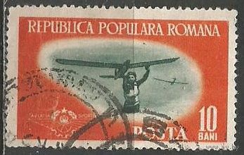 Румыния. Авиамоделизм. 1953г. Mi#1450.