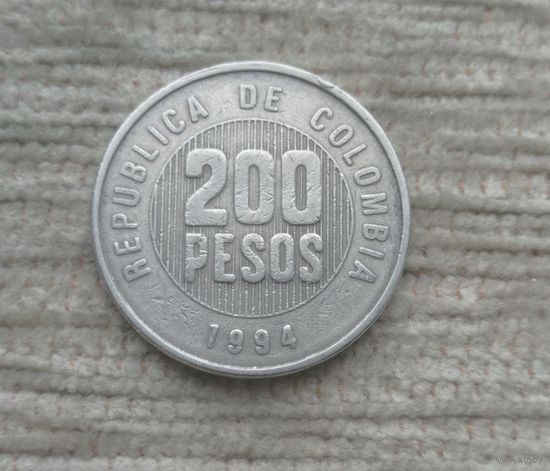 Werty71 Колумбия 200 песо 1994
