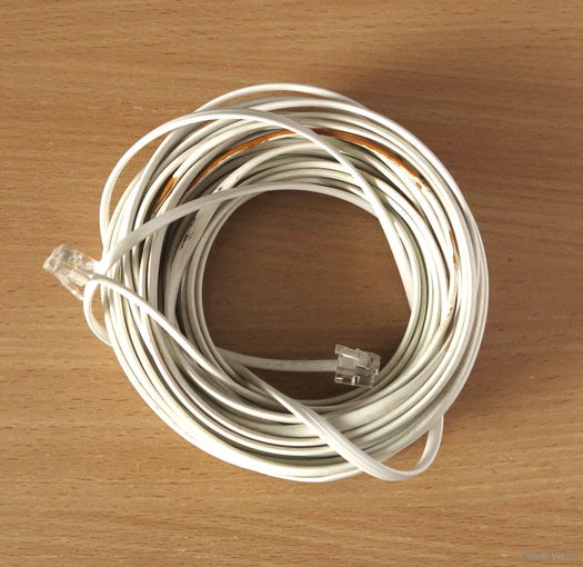 Провод телефонный 10м