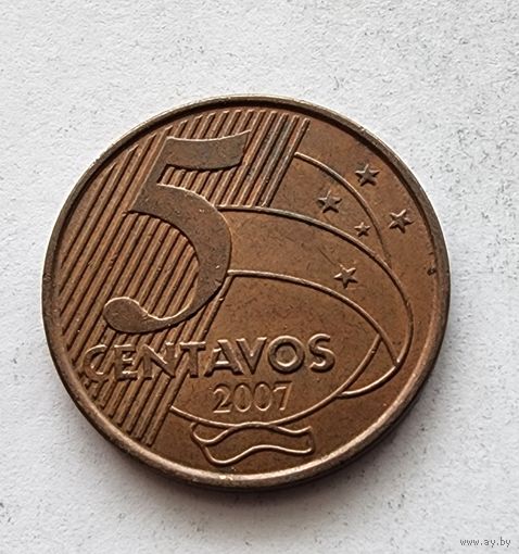 Бразилия 5 сентаво, 2007