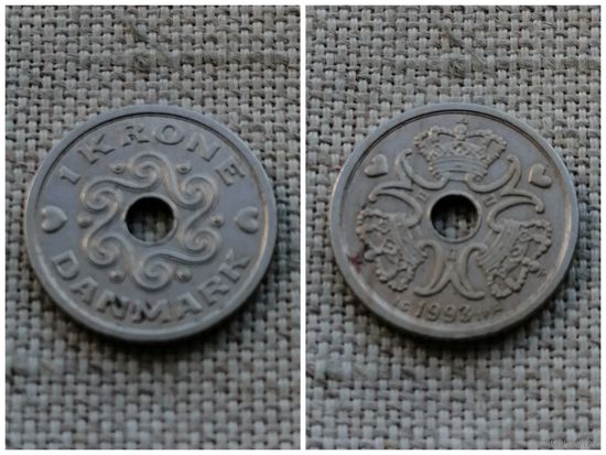 Дания 1 крона 1993