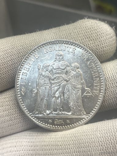 5 франков 1873 в ярком UNC , видео по запросу. много лотов в том числе Веймар