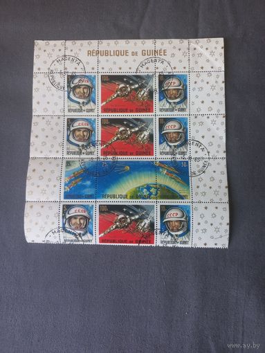Космический полет Е.Леонова и П.Беляева. Гвинея.  1965-07-19