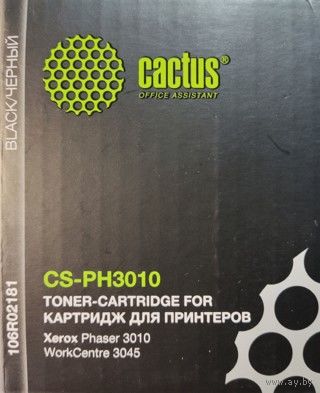 Картридж CS-PH3010 черный для принтеров. Новый.
