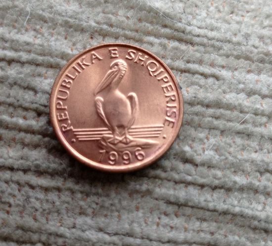 Werty71 Албания 1 лек 1996 Пеликан