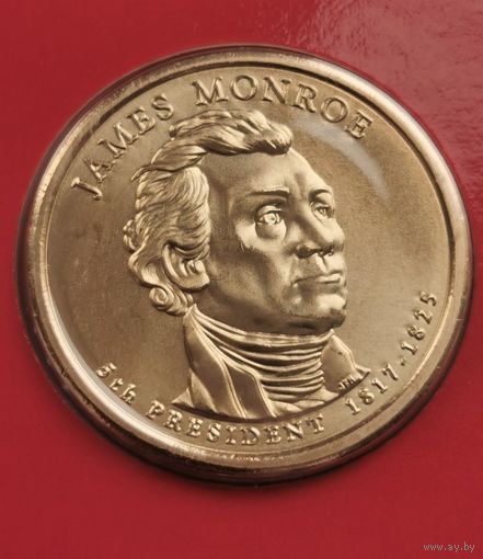 1 доллар 2008 г. Джеймс Монро. Unc. С рубля