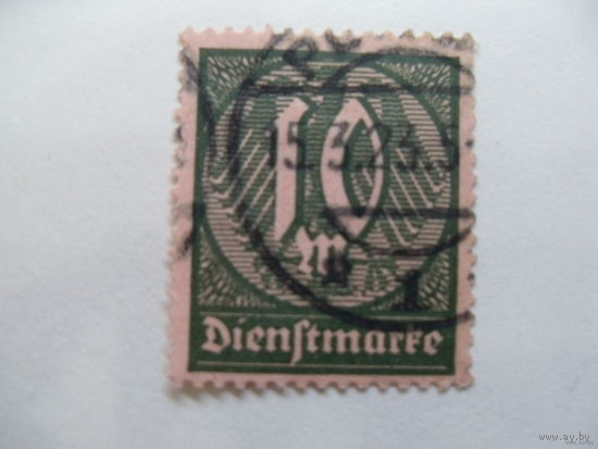 1921 Рейх. DR-DI Mi.68 Германия