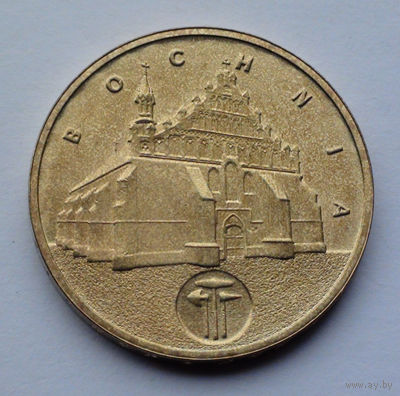 Польша 2 злотых, Исторические города Польши - Бохня, 2006