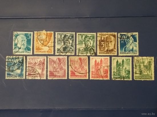 Союзная оккупация. Рейнланд-Пфальц. 1947-1949гг.