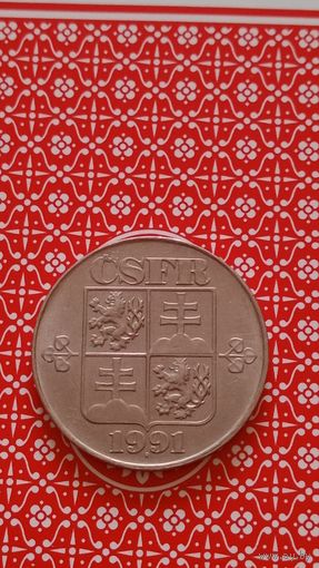 Чехословакия 2 кроны 1991