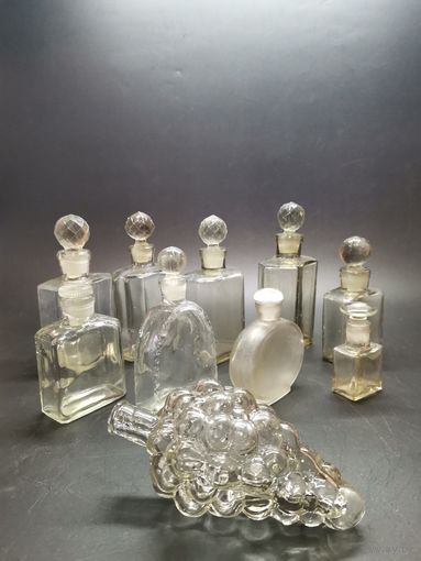 Бутылочка от парфюм СССР (10 шт. одним лотом).