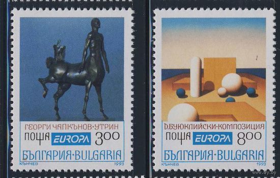 Болгария 1993 Mi 4047/48 ** Европа искусство Живопись