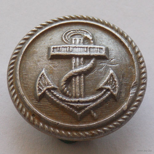 Пуговица кригсмарин диаметр - 25 мм (алюминий)