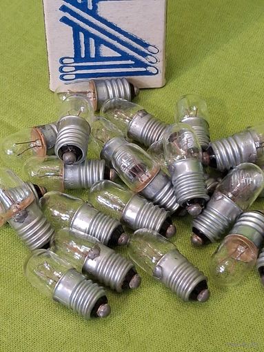 Лампочки 6,3В 0,3А с овальной колбой