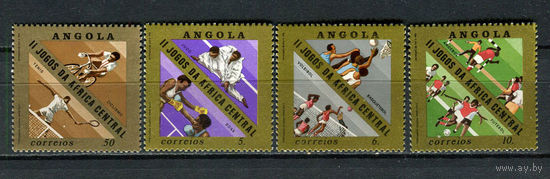 Ангола - 1981 - Спорт - [Mi. 657-660] - полная серия - 4 марки. MNH.  (Лот 89Hi)-T41P1