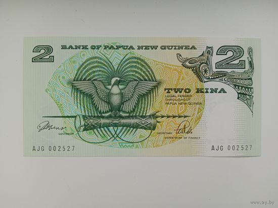 Папуа-Новая Гвинея 2 кина 1992 UNC