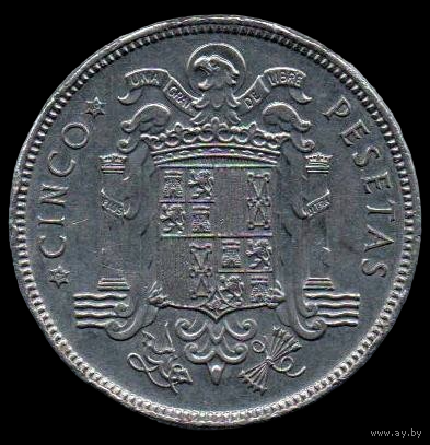 Испания. 5 песет 1949