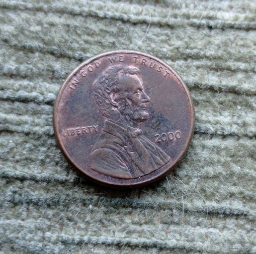 Werty71 США 1 цент 2000