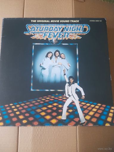 BEE GEES original soundtrack  " SATURDAY NIGHT FEVER" 1977 LP GERMANY RSO 2658 123 ORIG  - NM