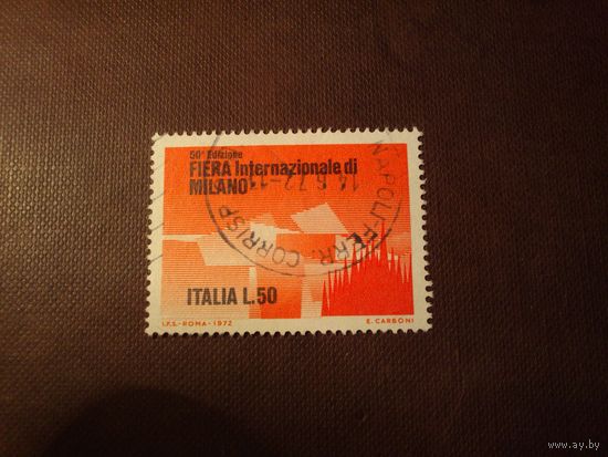 Италия 1972 г.Миланская международная ярмарка .