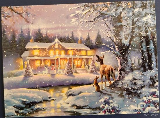 Рождественская сцена. Белорусь. 2022 г.