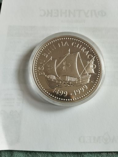 25 гульденов. Нидерланды Антилы. 1999. Год