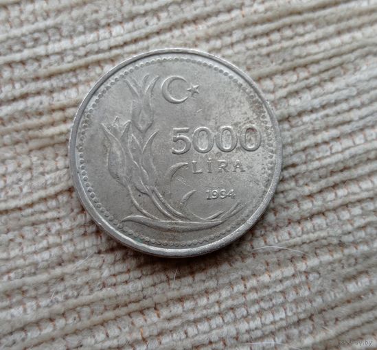 Werty71 Турция 5000 лир 1994