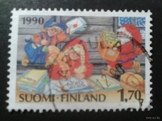 Финляндия 1990 Рождество