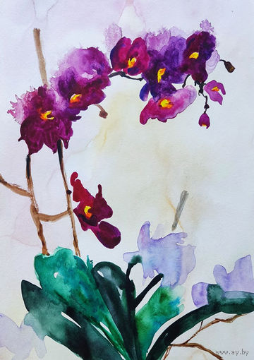 Картина "Орхидея"