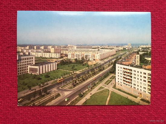 Витебск. Московский проспект. Захарченко 1984 г. Чистая.